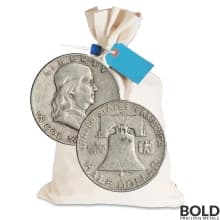 90% Silver - $0.50 FV Franklin Half Dollars Circulated/Junk