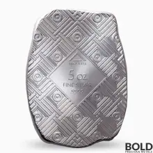 Silver 5 oz Argentia Egyptian Cat UHR Bar