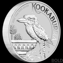 2022 Silver 10 oz BU Perth Australia Kookaburra