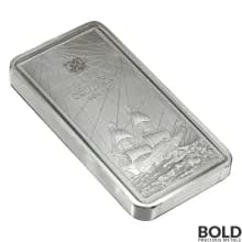 2023 Silver 10 oz St. Helena East India Company Bar