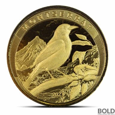 2023 1 oz Montserrat Oriole Gold Coin (BU)