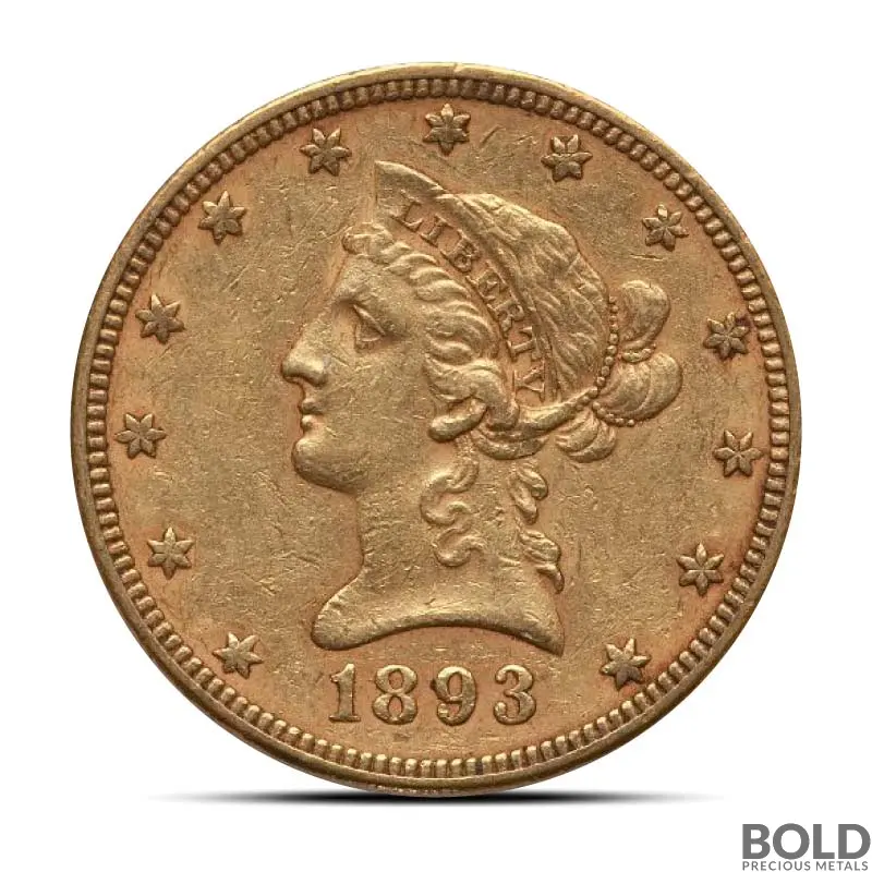 $10 Liberty Gold Eagle Coin (XF)