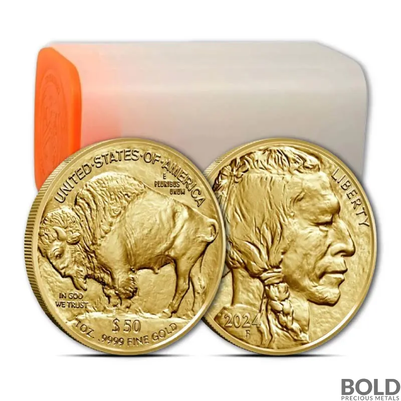 2024 1 oz American Buffalo Gold Coin (BU) (20 Coins)