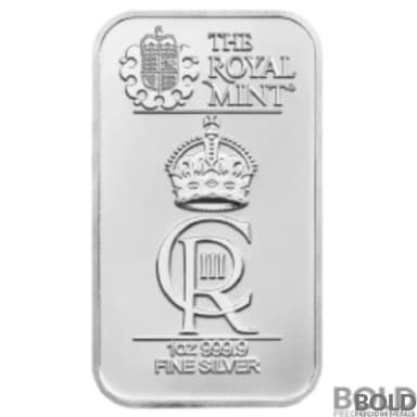 1 oz Great Britain Royal Celebration Silver Bar - Lot of 50 (Plastic Vacuum Sealed)