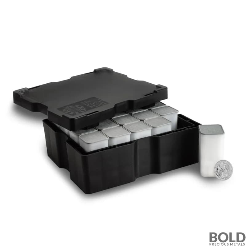 2024 1 oz British Silver Britannia & Liberty Monster Box (500 Coins, BU)