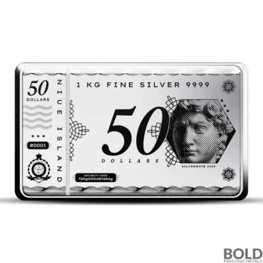 2024 1 Kilo Pressburg Silver Coin Bar