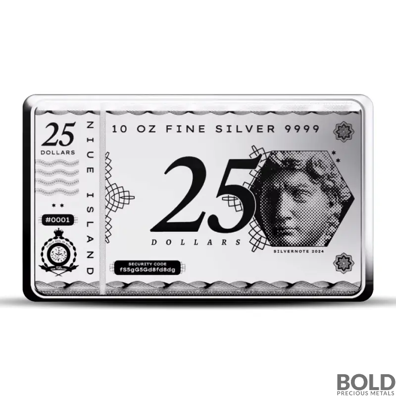 2024 10 oz Pressburg Silver CoinBar