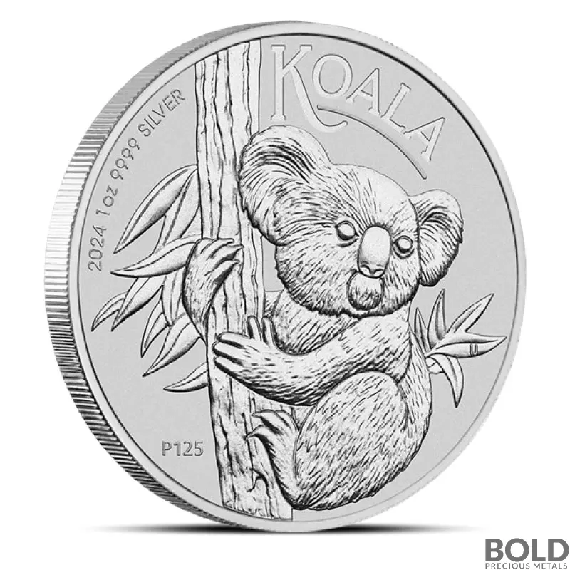 2024 1 oz Perth Koala Silver Coin (BU)