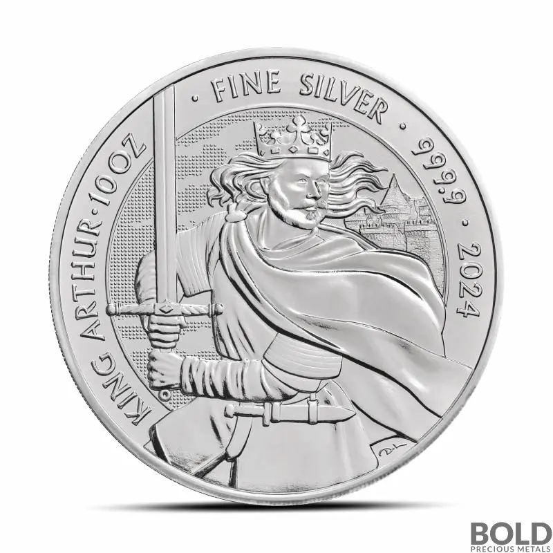 2024 Great Britain Myths & Legends Robin Hood 10 oz Silver BU
