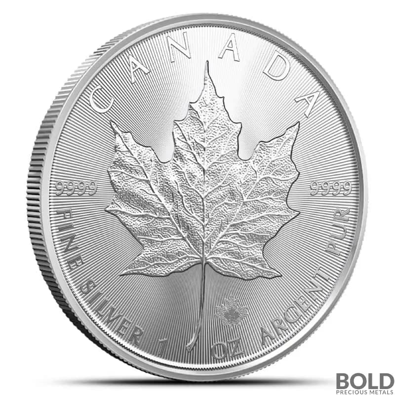 2023 1 oz Canadian Maple Leaf Silver Coin BU