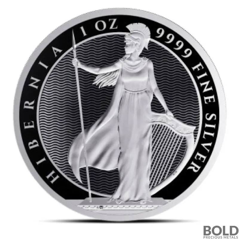 2024 1 oz Niue Hibernia Silver Coin (BU)