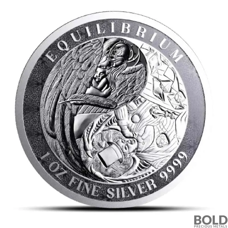 2024 1 oz Tokelau Equilibrium Silver Coin (BU)