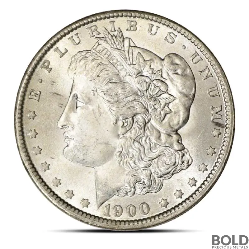 1900-O Morgan Silver Dollar (BU)