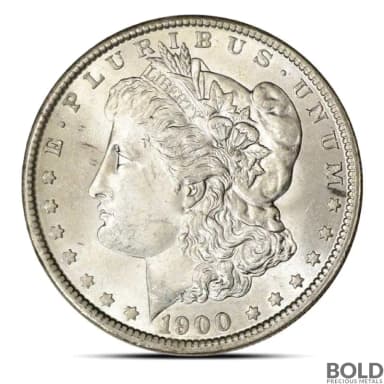 1900-O Morgan Silver Dollar (BU)