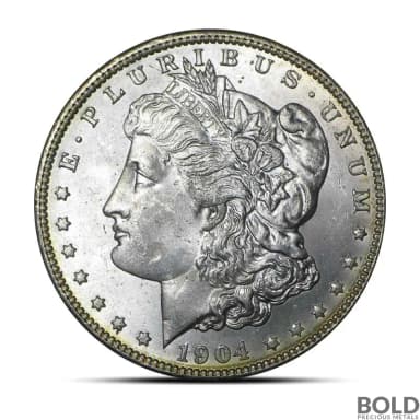 1904-O Morgan Silver Dollar (BU)