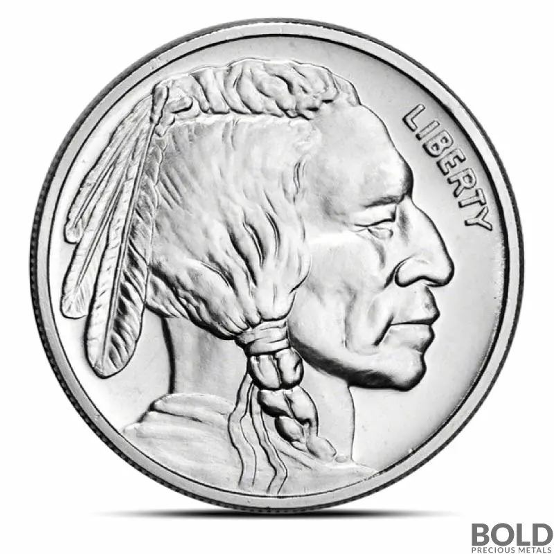 1 oz Buffalo Silver Round (CNT Minting)