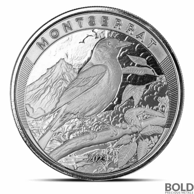 2023 1 oz Montserrat Oriole Silver Coin (BU)