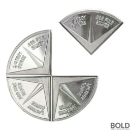 1 oz Gold Panner Divisible Silver Round (4 x 1/4 oz)