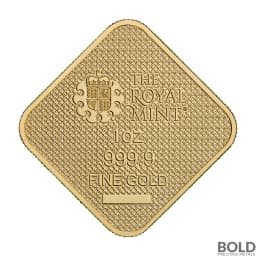 1 oz Britain Queen's Beast Completer Gold Bar