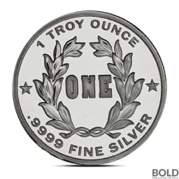 1 oz Christmas Snowmen Holiday Wishes Silver Round