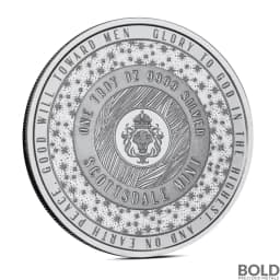 1 oz Nutcracker Silver Round (Color)