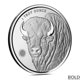 1 oz Scottsdale Buffalo Girl Silver Round