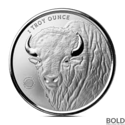 1 oz Scottsdale Buffalo Girl Silver Round