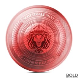 1 oz Scottsdale Osa The Gorilla Silver Round (Color)