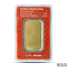 1 oz Texas Mint Gold Bar