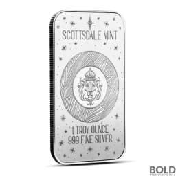 1 oz The Santa Express Silver Bar (Color)