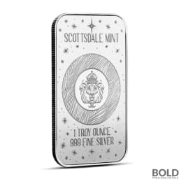1 oz Winter Wonderland Silver Bar (Color)