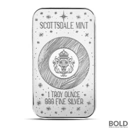 1 oz Winter Wonderland Silver Bar (Color)