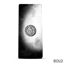 100 oz Scottsdale Silver Cast Bar