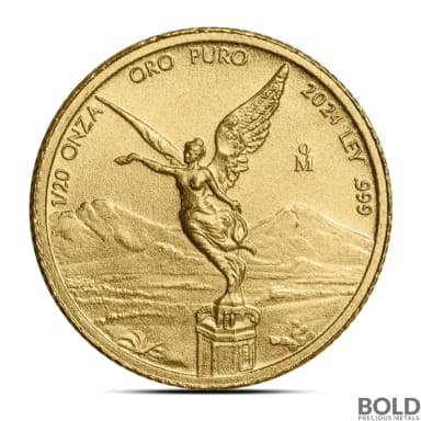 2024 1/20 oz Mexican Libertad Gold Coin (BU)