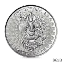 2 oz Unity & Liberty Silver Round
