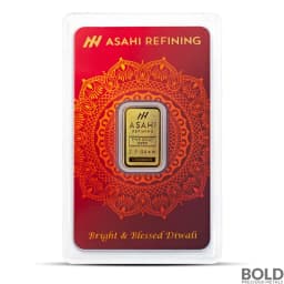 2.5 Gram Asahi Diwali Gold Bar
