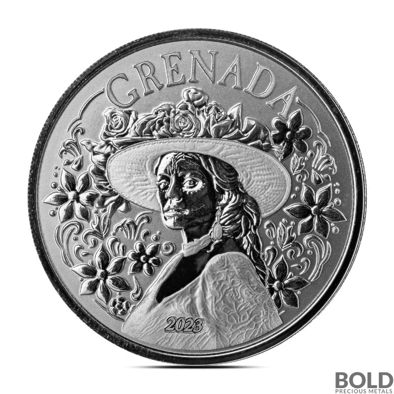 2023 1 oz EC8 Grenada La Diablesse Silver Coin (BU)