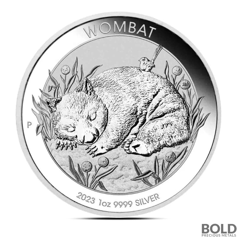 2023 1 oz Perth Wombat Silver Coin (BU)