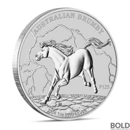 2024 1 oz Australia Brumby Silver Coin (BU)