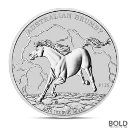 2024 1 oz Australia Brumby Silver Coin (BU)