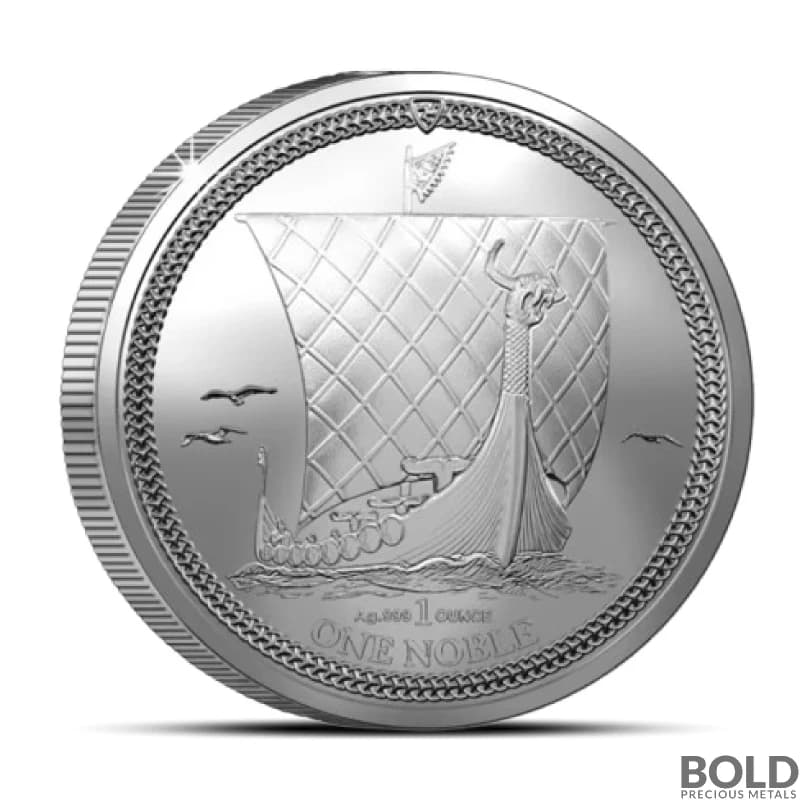 2024 1 oz Isle of Man The Noble Silver Coin (BU)