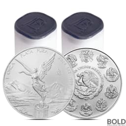 2024 1 oz Mexican Libertad Silver Coin BU - Lot of 50