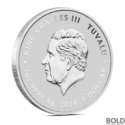 2024 1 oz Spongebob Squarepants 25th Anniversary Silver Coin (BU)