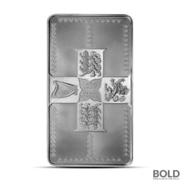 2024 10 oz Gothic Crown Silver Bar