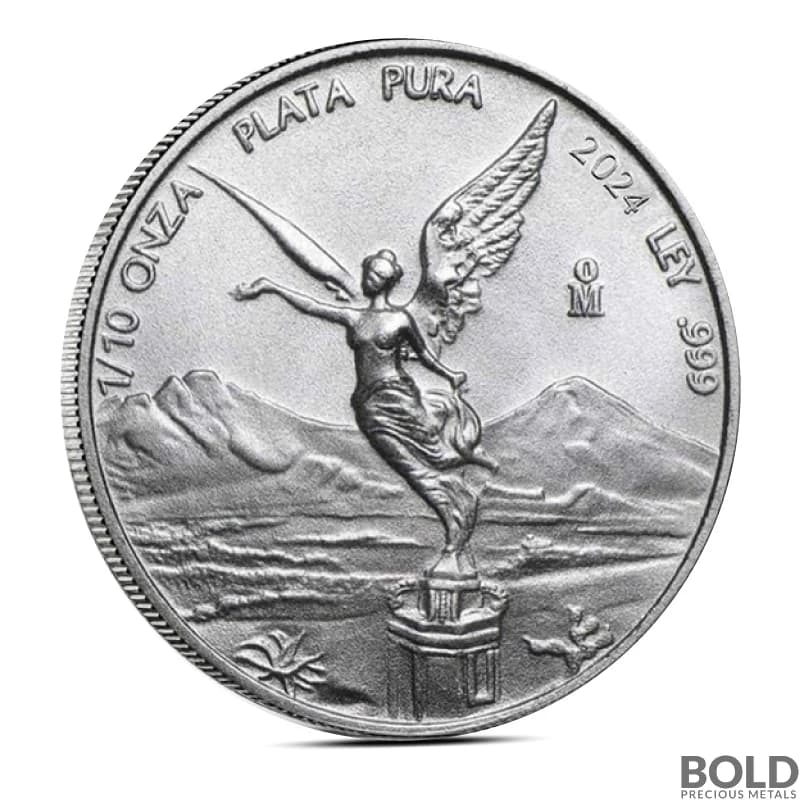 2024 1/10 oz Mexican Libertad Silver Coin (BU)