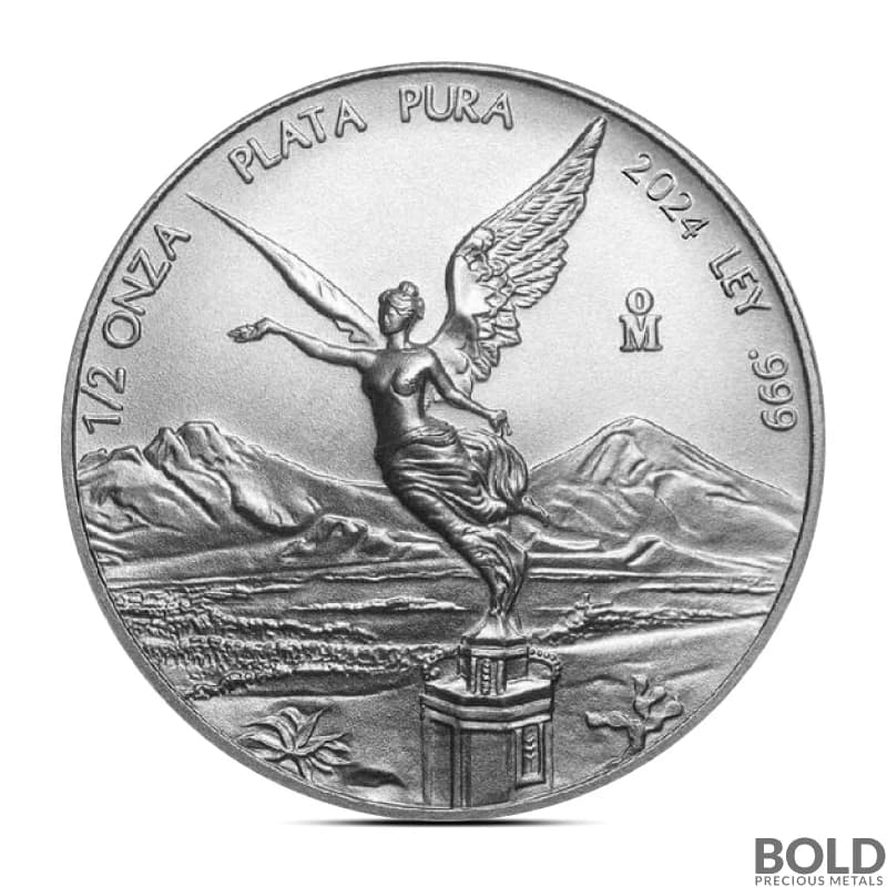 2024 1/2 oz Mexican Libertad Silver Coin (BU)