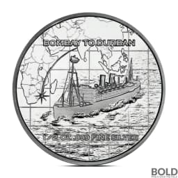 2024 1/2 oz SS Tilawa Shipwreck Remembrance: Sinking Fate Silver Round