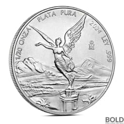 2024 1 oz Mexican Libertad Silver Coin (BU)