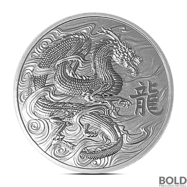 2024 1oz Ascension Jody Clark Dragon Silver Coin