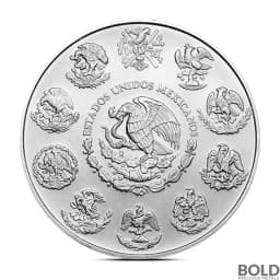2024 5 oz Mexican Libertad Silver Coin (BU)